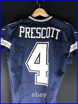 PROVA Dak Prescott Dallas Cowboys Nike Game Issued NFL Trikot Football Jersey