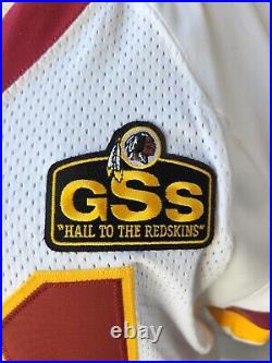 Patrick Ramsey WASHINGTON REDSKINS GAME ISSUED WORN white with patch rare JERSEY
