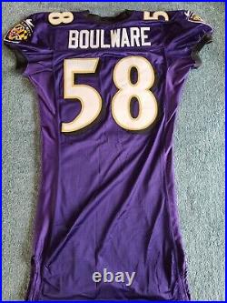 Peter Boulware Game Issued Ravens Jersey From 2000 Season