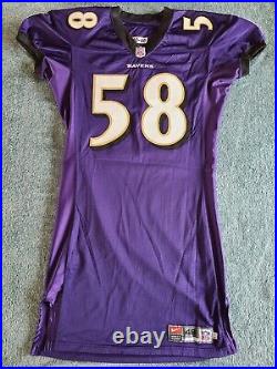 Peter Boulware Game Issued Ravens Jersey From 2000 Season