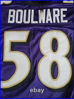 Peter Boulware Game Issued Ravens Jersey From 2000 Season