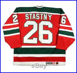 Peter Stastny New Jersey Devils Pro-cut Game Issued NHL Jersey