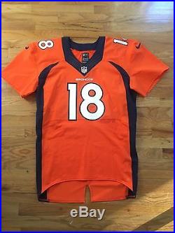 Peyton Manning Nike Team Game Issued Broncos 2013 MVP Jersey RARE