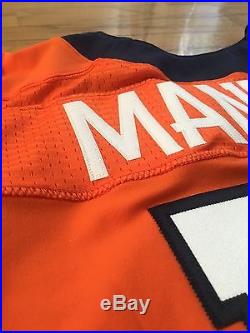 Peyton Manning Nike Team Game Issued Broncos 2013 MVP Jersey RARE