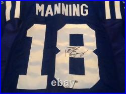 Peyton Manning Signed Autographed Authentic Game Issued Reebok Jersey Steiner