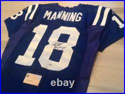 Peyton Manning Signed Autographed Authentic Game Issued Reebok Jersey Steiner