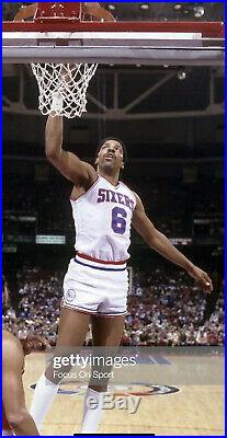 Phila Sixers Dr. J Erving Game Jersey Team Issued Pro Cut 80s Wilson Champion