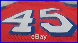Philadelphia 76ers NBA Champion Authentic Game Issued Jersey 90's Basketball
