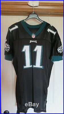 Philadelphia Eagles Authentic Game Issued Jersey, Carson Wentz Nameplate Added