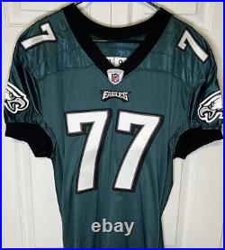 Philadelphia Eagles Authentic Team Issued Game Worn / Used Reebok Jersey 2008