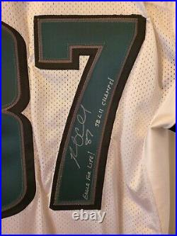 Philadelphia Eagles Brent Celek Signed Game Issued Jersey! Super Bowl Champ