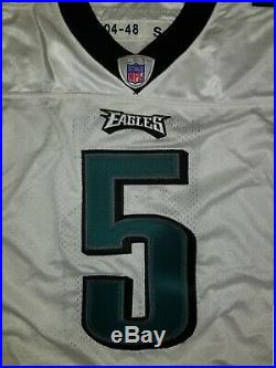 Philadelphia Eagles Game Issued DONOVAN McNABB 2004 Jersey Team Worn Used NFL