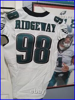 Philadelphia Eagles Game Issued Hassan Ridgeway Jersey