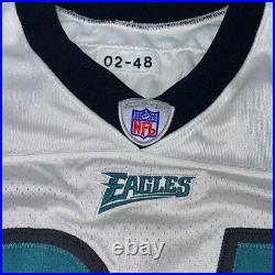 Philadelphia Eagles Game Used Issued Jersey Blaine Bishop Vintage 2002