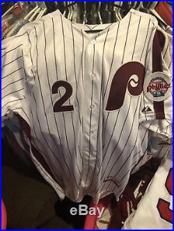 Phillies Game Issued/ Worn 2013 Ben Revere Tbtc Jersey