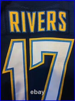 Phillip Rivers 2014 San Diego Chargers Player Issued Nike Authentic Game Jersey
