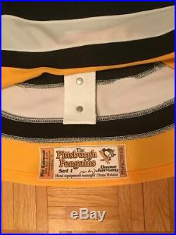 Pittsburgh Penguins Game Issued not Worn Goalie jersey 2017-2018 Set 1