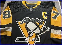Pittsburgh Penguins Sidney Crosby MIC Team issued Authentic Game Jersey, SZ 56