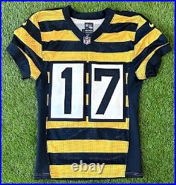 Pittsburgh Steelers 2012-16 Game Issued Bumblebee Alternate NFL Football Jersey