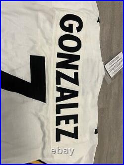 Pittsburgh Steelers #7 Authentic Game Team Issued Jersey Pete Gonzalez 1998 +COA