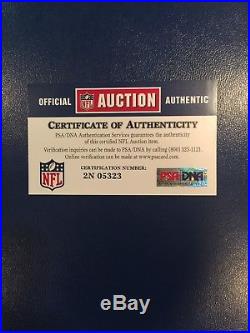 Pittsburgh Steelers Antonio Brown Signed 2014 Game Issued Jersey Psa