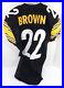 Pittsburgh-Steelers-Brown-22-Game-Issued-Black-Jersey-DP50829-01-pyd