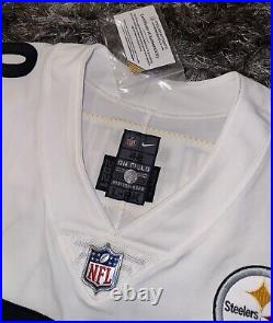 Pittsburgh Steelers JuJu Smith Schuster Team Issued White Away Game Jersey COA