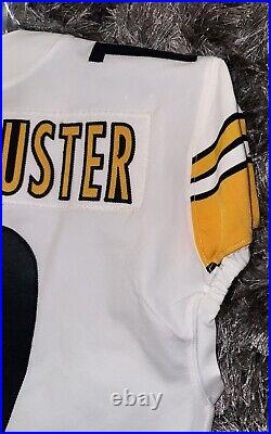 Pittsburgh Steelers JuJu Smith Schuster Team Issued White Away Game Jersey COA