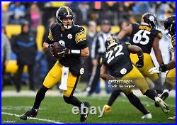 Pittsburgh Steelers Mason Rudolph Team Game Issued 2021 NFL Football Jersey COA