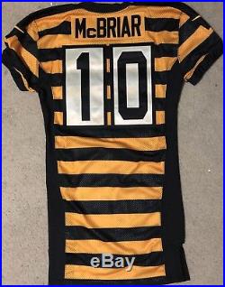 Pittsburgh Steelers Team Issued Bumblebee Throwback Jersey Game Worn/Used #10