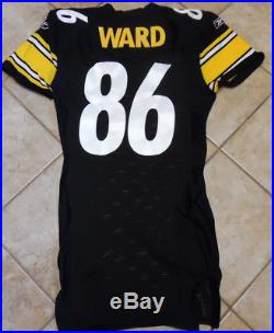 Pittsburgh Steelers Team Issued Hines Ward Game Jersey 2005 Size 44 On Field