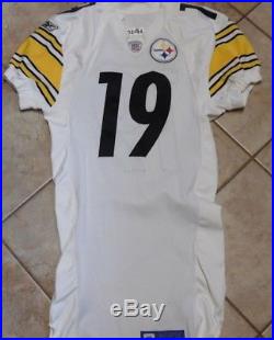 Pittsburgh Steelers Team Issued Jersey 2002 Steelers Game Jersey #19 Ju-ju