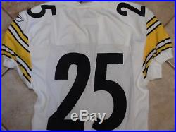 Pittsburgh Steelers Team Issued Jersey 2002 Steelers Game Jersey #25 Size 44