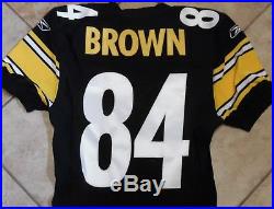 Pittsburgh Steelers Team Issued Jersey 2010 Antonio Brown Game Jersey Home