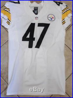 Pittsburgh Steelers Team Issued Jersey 2015 #47 Steelers Game Jersey Skill /46