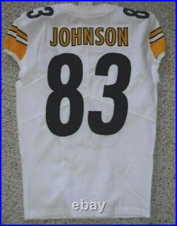 Pittsburgh Steelers Team Issued Jersey Anthony Johnson 2020 Game Jersey Coa