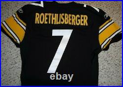 Pittsburgh Steelers Team Issued Jersey Ben Roethlisberger Game Jersey 2011 50