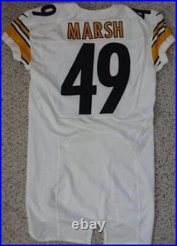 Pittsburgh Steelers Team Issued Jersey Cassius Marsh Game Jersey Steelers Coa