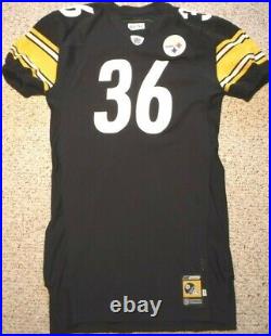 Pittsburgh Steelers Team Issued Jersey Jerome Bettis 2001 Game Jersey Size 52