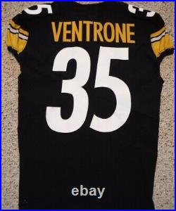 Pittsburgh Steelers Team Issued Jersey Ross Ventrone Game Jersey Nike Sz 38