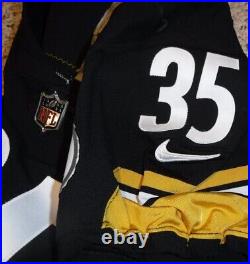 Pittsburgh Steelers Team Issued Jersey Ross Ventrone Game Jersey Nike Sz 38