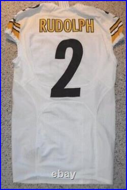 Pittsburgh Steelers Team Issued Mason Rudolph Game Jersey Steelers Team Coa