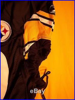 Pittsburgh Steelers Willie Parker 2007 Team Issued Game Jersey Gm Cut 75th Seas