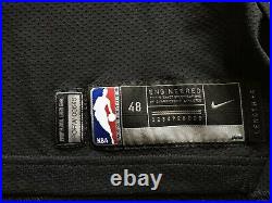 Portland Trail Blazers blank game issued pro cut authentic nike jersey 48+4