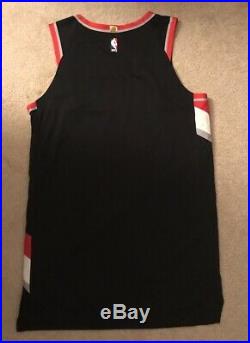 Portland Trailblazers Blazers Nike Game Team Issued Pro Cut Jersey 48 Large