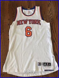 Possibly Game Worn Issued Pro Cut New York Knicks Kristaps Porzingis Jersey