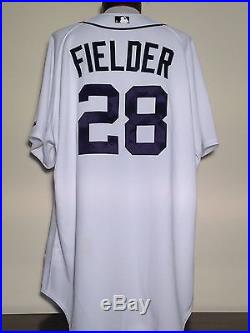 Prince Fielder Detroit Tigers Game Worn/Issued Jersey 2012 World Series Year