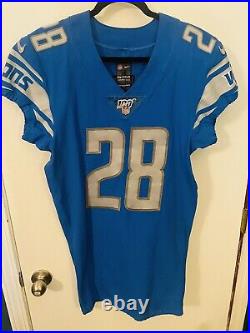 Quandre Diggs 2019 Game Issued Jersey (100th Anniversary Edition)