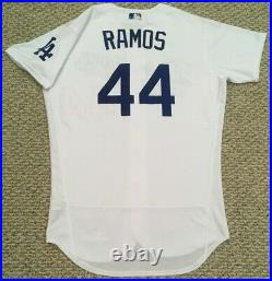 RAMOS size 46 #44 2020 Los Angeles Dodgers home game jersey issued MLB HOLO