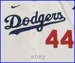 RAMOS size 46 #44 2020 Los Angeles Dodgers home game jersey issued MLB HOLO